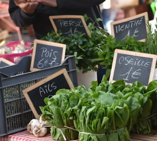 Marché à Puy-l'Evêque