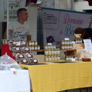 Marché de producteurs à Floressas