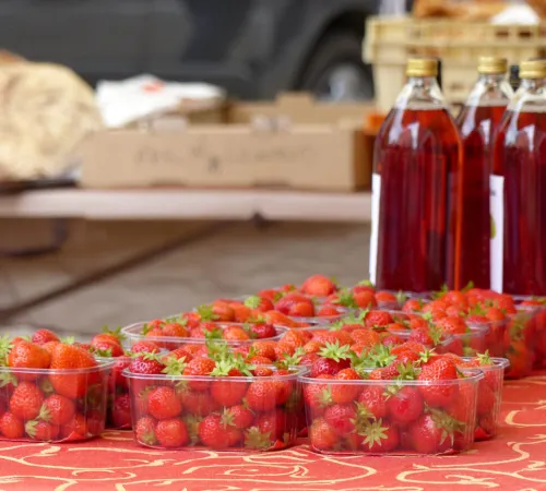 Marché à Beauregard