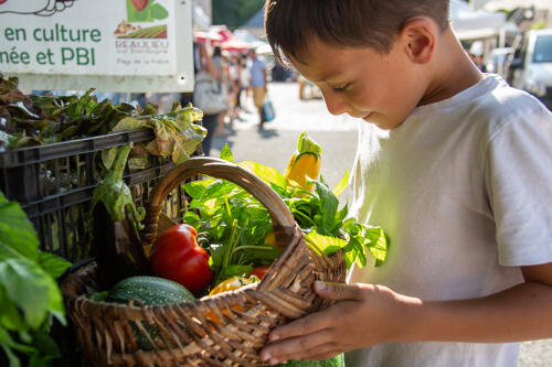 Marché à Beauregard